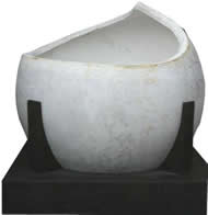 GRC water feature, fountains and urns melbourne wholesale harvey bowl planter with stand GRC water feature, fountains and urns melbourne wholesale harvey bowl planter with stand